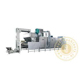 Конвейерная печь для обжарки миндаля GK-55-02